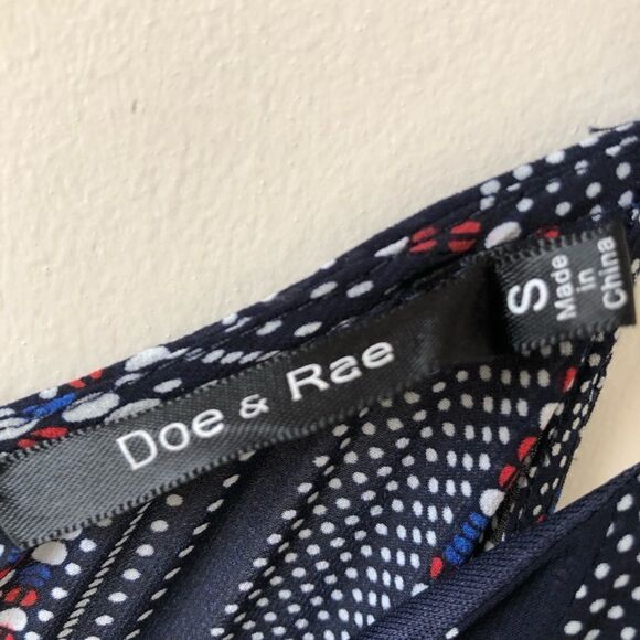 Doe & Rae Polka Dot Gaucho Jumpsuit - Small - Picture 11 of 11